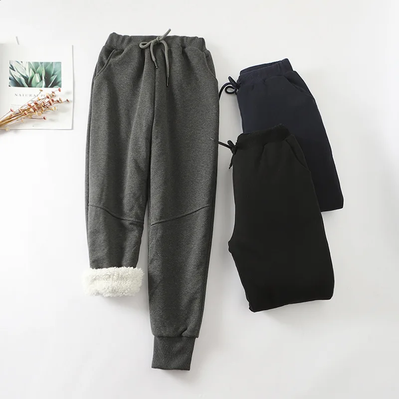 Winter Cashmere Warm Pants For Women Casual Velvet Warm Pants Women's High Waist Winter Thick Trousers Warm Women Pant D265
Winter Cashmere Warm Pants For Women Casual Velvet Warm Pants Women's High Waist Winter Thick Trousers Warm Women Pant D265