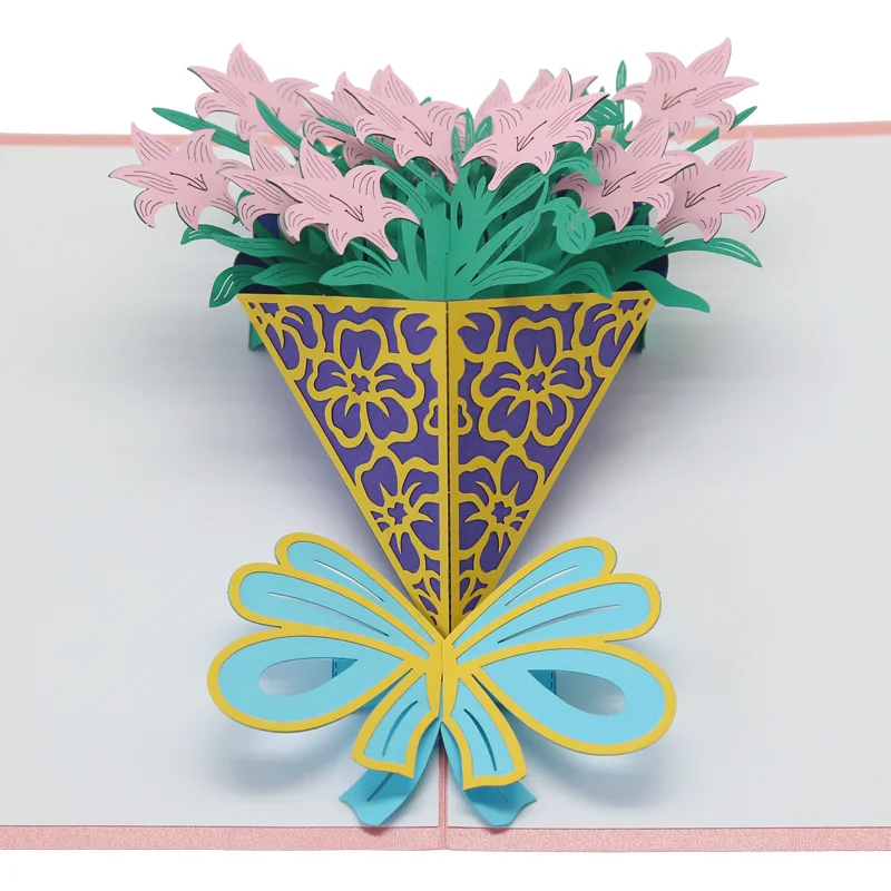 3D Flowers pop up cards Birthday presents, envelope stickers Laser cut Card postcards thank you card birthday
3D Flowers pop up cards Birthday presents, envelope stickers Laser cut Card postcards thank you card birthday