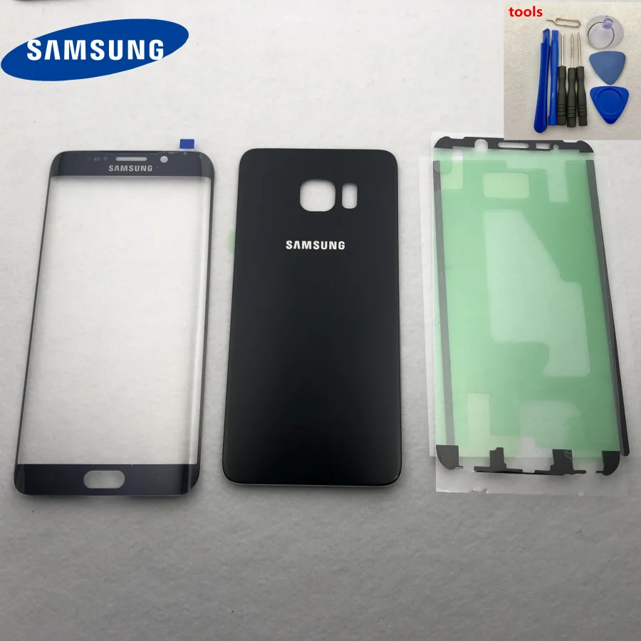 For Samsung Galaxy S6 Edge+ S6 Plus G928 G928F SM-G928F Housing Battery Cover Back Glass + front Touch glass Replacement Parts
For Samsung Galaxy S6 Edge+ S6 Plus G928 G928F SM-G928F Housing Battery Cover Back Glass + front Touch glass Replacement Parts
