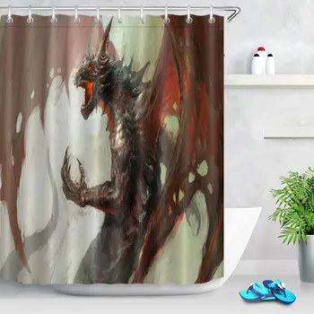 LB Funny Dragon Fairy Anime 3d Bathroom Shower Curtain With Mat Set Custom Waterproof Fabric For Art Kids Men Boy Bathtub Decor
LB Funny Dragon Fairy Anime 3d Bathroom Shower Curtain With Mat Set Custom Waterproof Fabric For Art Kids Men Boy Bathtub Decor