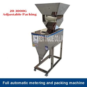 20-3000g Food Racking Machine Automatic Quantitative Weighing filling Packing Machine For tea/Grain Stainless Steel Big hopper
20-3000g Food Racking Machine Automatic Quantitative Weighing filling Packing Machine For tea/Grain Stainless Steel Big hopper