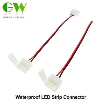 LED Strip Connector 2pin 10mm Free Welding Connector For Waterproof LED Strip 5Pcs/lot
LED Strip Connector 2pin 10mm Free Welding Connector For Waterproof LED Strip 5Pcs/lot