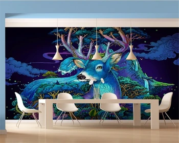 Beibehang The mural on the wall wallpaper elk wallpaper photo 3 d sitting room sofa bedroom large 3 d background photo wallpaper
Beibehang The mural on the wall wallpaper elk wallpaper photo 3 d sitting room sofa bedroom large 3 d background photo wallpaper