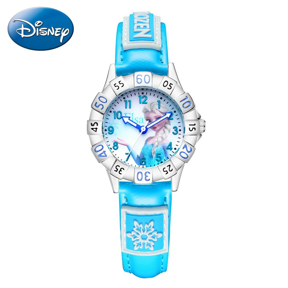 Princess Frozen Elsa Sofia Cute Children Cartoon Pink Purple Quartz Fashion Disney Kids Wrist Watches Girls Round Leather Watch
Princess Frozen Elsa Sofia Cute Children Cartoon Pink Purple Quartz Fashion Disney Kids Wrist Watches Girls Round Leather Watch