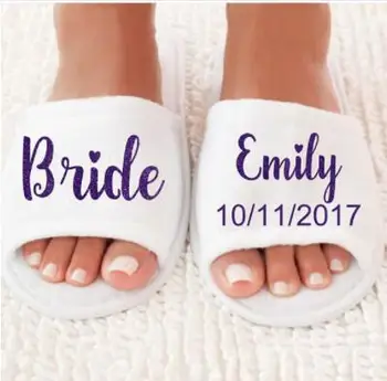 personalized Wedding Slippers,wedding Bride&Bridesmaid name Slippers, maid of honor Slippers,.Bachelorette party favors gifts 01
personalized Wedding Slippers,wedding Bride&Bridesmaid name Slippers, maid of honor Slippers,.Bachelorette party favors gifts 01