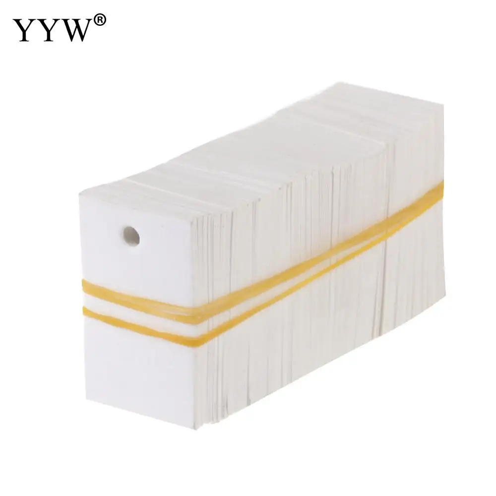 100pcs 23x36mm Wholesale Jewelry Price Tag Display Rectangle Blank White Custom Printing Lable Clothing Price Tags Accessories
100pcs 23x36mm Wholesale Jewelry Price Tag Display Rectangle Blank White Custom Printing Lable Clothing Price Tags Accessories
