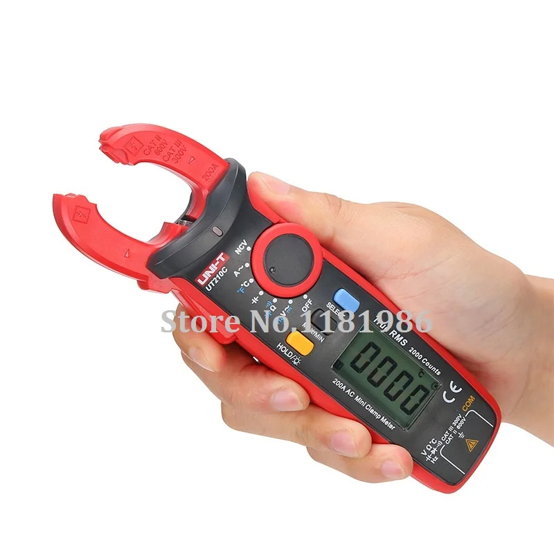 2017 UNI-T UT210C Mini Digital Clamp Meter Auto Range Capacitance Clamp Multimeters Megohmmeter Temperature Multitester
2017 UNI-T UT210C Mini Digital Clamp Meter Auto Range Capacitance Clamp Multimeters Megohmmeter Temperature Multitester