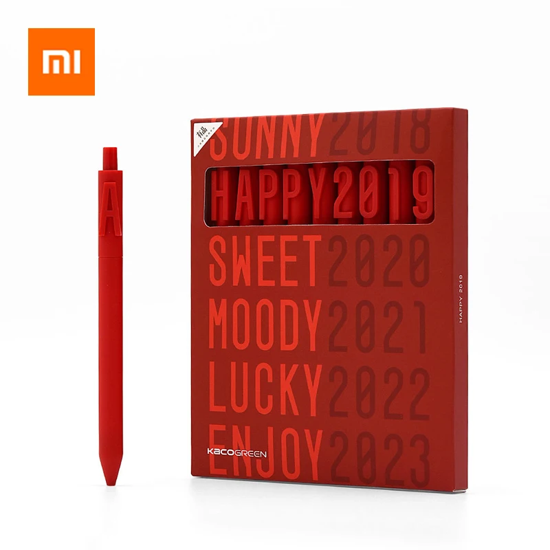 Xiaomi ALPHA Gel Pens Black Ink 0.5mm Signing Pens Children Student Writing Pens School Office Supplies Gift Student Stationery
Xiaomi ALPHA Gel Pens Black Ink 0.5mm Signing Pens Children Student Writing Pens School Office Supplies Gift Student Stationery
