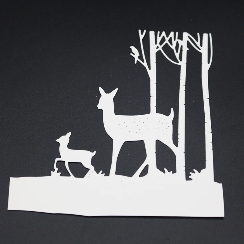 Sika deer commemorative card Metal Cutting Dies Stencils for DIY Scrapbooking/photo album Decorative Embossing DIY Paper Cards
Sika deer commemorative card Metal Cutting Dies Stencils for DIY Scrapbooking/photo album Decorative Embossing DIY Paper Cards