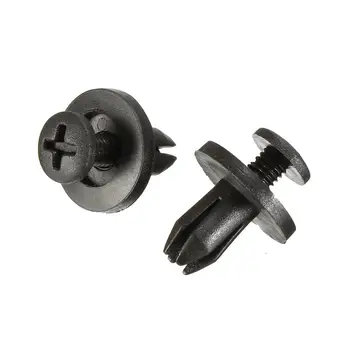 50Pcs/lot Auto Bumper Fastener 6mm Hole Rivet Retainer Push Engine Cover Car Door Trim Panel Clip Fasteners Plastic for Toyota
50Pcs/lot Auto Bumper Fastener 6mm Hole Rivet Retainer Push Engine Cover Car Door Trim Panel Clip Fasteners Plastic for Toyota