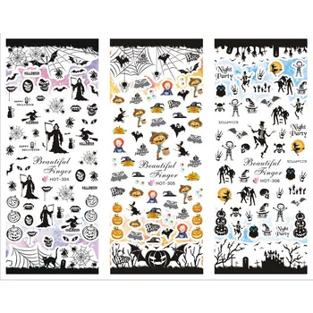 3 PACKS / LOT HALLOWEEN GHOST SKULL PUMPKIN BAT NAIL TATTOOS STICKER WATER DECAL NAIL ART HOT304-306
3 PACKS / LOT HALLOWEEN GHOST SKULL PUMPKIN BAT NAIL TATTOOS STICKER WATER DECAL NAIL ART HOT304-306