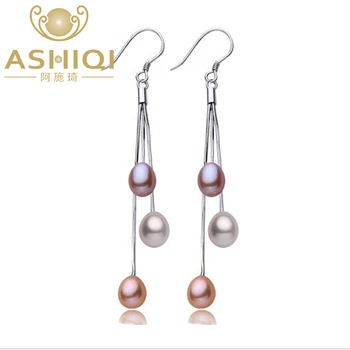 ASHIQI 100% 925 Sterling Silver tassel Drop Earrings , Natural Long Freshwater Pearl Earrings jewelry
ASHIQI 100% 925 Sterling Silver tassel Drop Earrings , Natural Long Freshwater Pearl Earrings jewelry