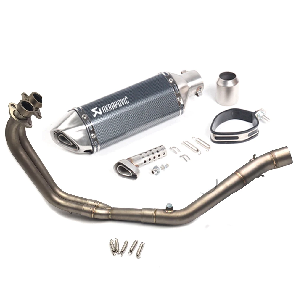 Full Exhaust System pipe exhaust muffler escape moto with exhaust motorcycle for YAMAHA YZF R3 R25 2014-2018 MT03 2016-2018
Full Exhaust System pipe exhaust muffler escape moto with exhaust motorcycle for YAMAHA YZF R3 R25 2014-2018 MT03 2016-2018