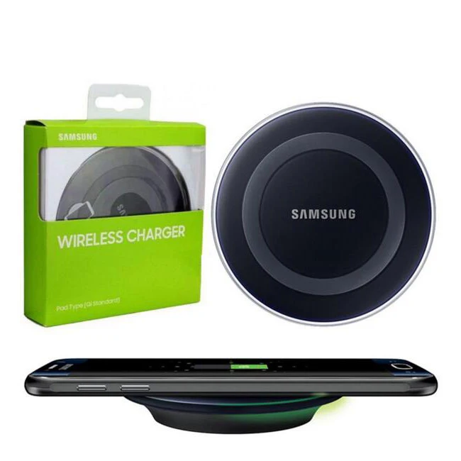 

Universal Qi Wireless Charger Pad for Apple iPhone 5 5S 6 6S 7 Plus Samsung S7 S6 Edge Mobile Phone Charge Charging Adapter Dock