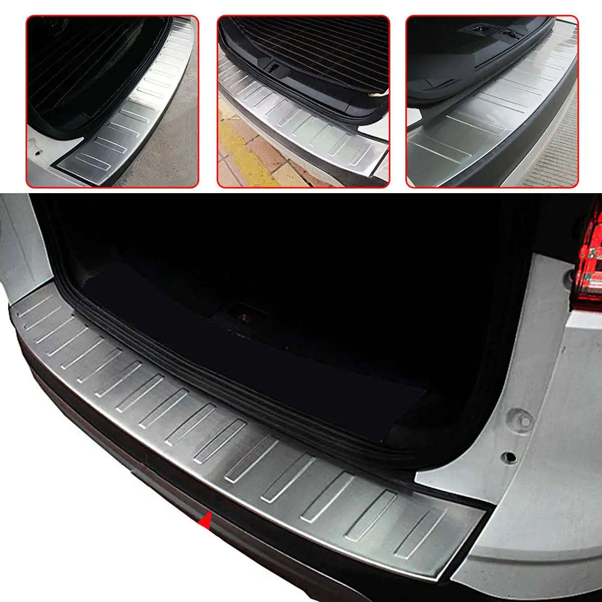 Autoleader Car Rear Trunk Decor Trim Bumper Protector Deck Panel Trim Cover Guard for Ford for Escape for Kuga 2013-2018
Autoleader Car Rear Trunk Decor Trim Bumper Protector Deck Panel Trim Cover Guard for Ford for Escape for Kuga 2013-2018