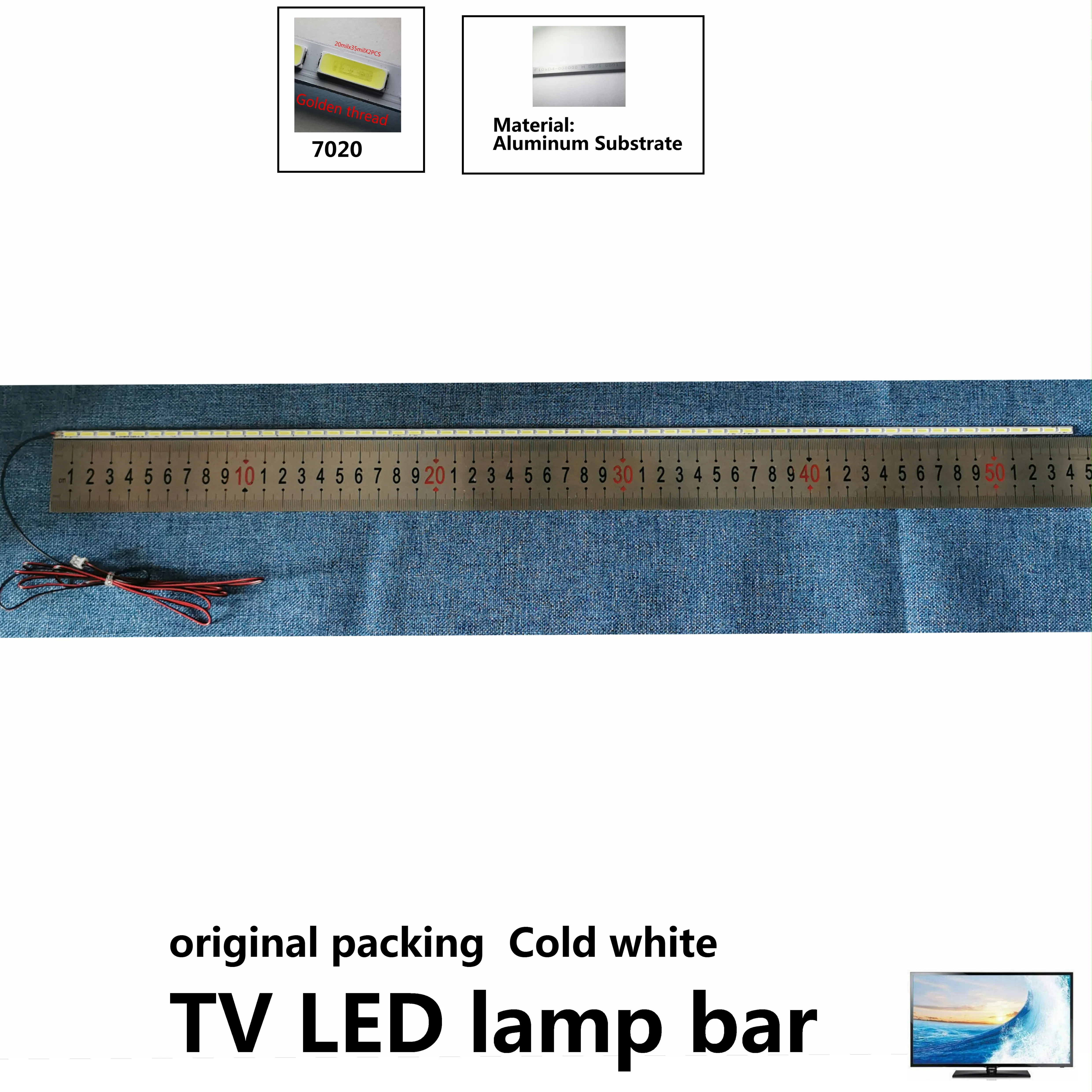 Светодиодный фонарь 544 мм 6 шт. 66 ламп 49 "V14 ART TV Rev0.3 R/L Тип 6920L-0001C для LG 49UB8250-CH 49UB8280-CH