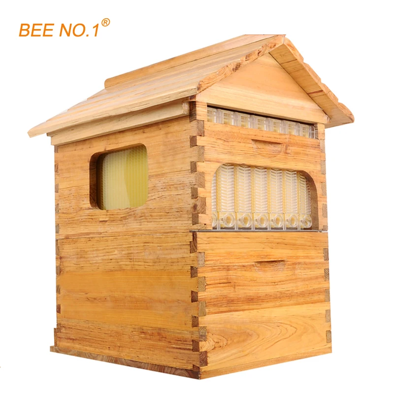 BEE NO.1 Beekeeping Tool Wooden Beehive Langstroth Bee Hive Honey Flow Hive 7 PCS Frames Beehive 65*55*23cm Beekeeping Tool
BEE NO.1 Beekeeping Tool Wooden Beehive Langstroth Bee Hive Honey Flow Hive 7 PCS Frames Beehive 65*55*23cm Beekeeping Tool
