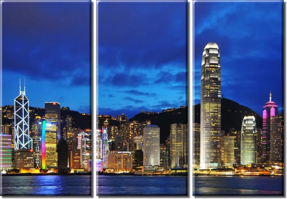 3 pieces framed Wall Art Picture Gift Home Decoration Canvas Print painting Blue city landscape wholesale/
3 pieces framed Wall Art Picture Gift Home Decoration Canvas Print painting Blue city landscape wholesale/