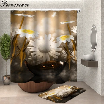 Sunflower Shower curtain fabric 3d bath shower curtains bathroom curtain hooks waterproof Bath Curtain Or Mat
Sunflower Shower curtain fabric 3d bath shower curtains bathroom curtain hooks waterproof Bath Curtain Or Mat