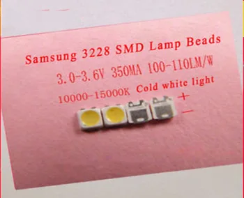 100piece/lot FOR repair Samsung LCD TV LED backlight Article lamp SMD LEDs 3228 3V Cold white light emitting diode
100piece/lot FOR repair Samsung LCD TV LED backlight Article lamp SMD LEDs 3228 3V Cold white light emitting diode