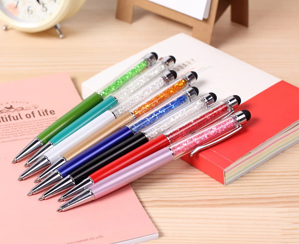10 color for choice , Colorful Crystal Capacitive Touch Ballpoint Pen as Office & School Writing Supplies
10 color for choice , Colorful Crystal Capacitive Touch Ballpoint Pen as Office & School Writing Supplies