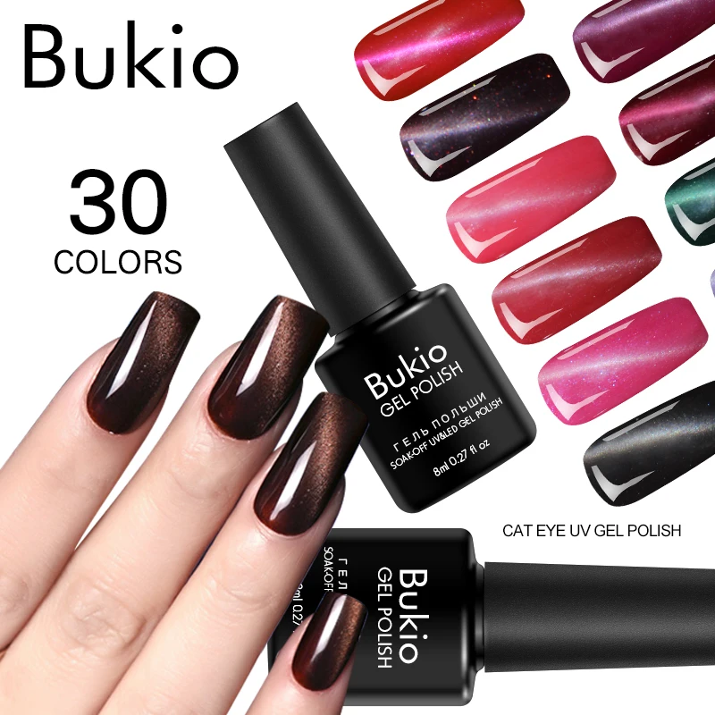 Bukio Gel Varnish Sequins All for Nails and Manicure Gel Lacquer Cat's Eye Gel Nail Polish Vernis Semi Permanant Led Lamp
Bukio Gel Varnish Sequins All for Nails and Manicure Gel Lacquer Cat's Eye Gel Nail Polish Vernis Semi Permanant Led Lamp