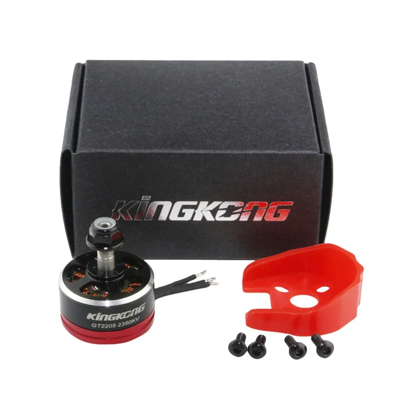In Stock Kingkong 2205 GT2205 2350KV 2-4S Brushless Motor CW CCW With Motor Protector For X210 220 250 280 Frame Kit RC Drone
In Stock Kingkong 2205 GT2205 2350KV 2-4S Brushless Motor CW CCW With Motor Protector For X210 220 250 280 Frame Kit RC Drone