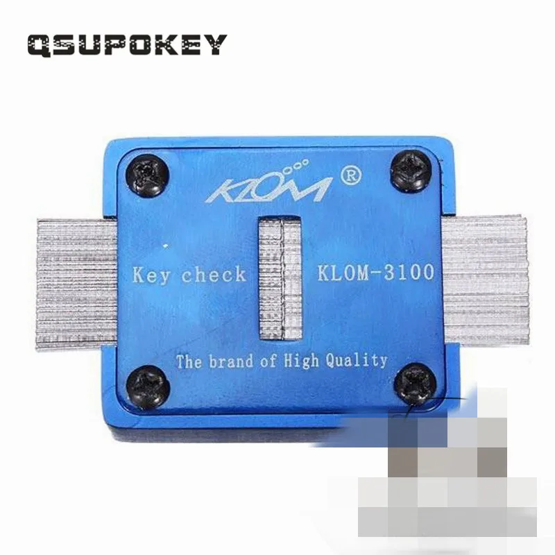 QSUPOKEY Genuine KLOM Key Check Locksmith Tools Blank Key Slot Checker KLOM-3100 Free Shipping
QSUPOKEY Genuine KLOM Key Check Locksmith Tools Blank Key Slot Checker KLOM-3100 Free Shipping