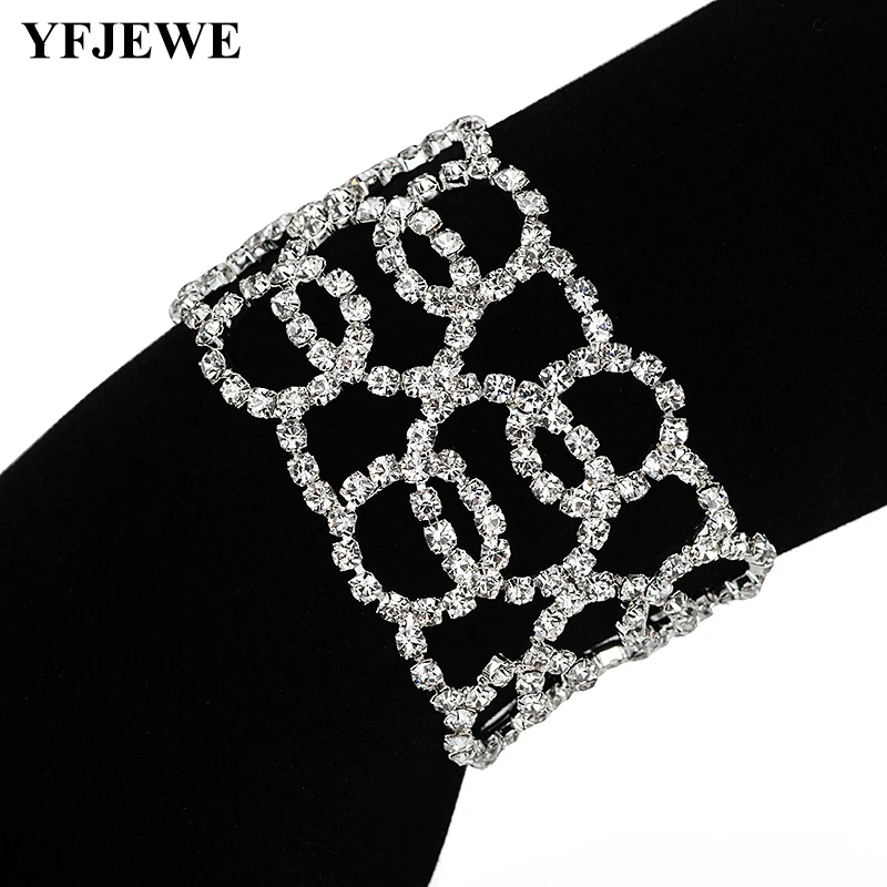 YFJEWE Fashion Silver-color Crystal Jewelry Clear Round Stone Chain Link Bracelets For Women Wholesale Free Shipping B205
YFJEWE Fashion Silver-color Crystal Jewelry Clear Round Stone Chain Link Bracelets For Women Wholesale Free Shipping B205