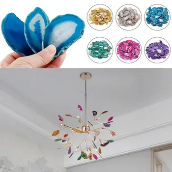 Scenery Wind Chimes Natural Agate Geode Polished Irregular Crystal Slice Healing Reiki Stone Quartz Pendant Mineral Decor
Scenery Wind Chimes Natural Agate Geode Polished Irregular Crystal Slice Healing Reiki Stone Quartz Pendant Mineral Decor