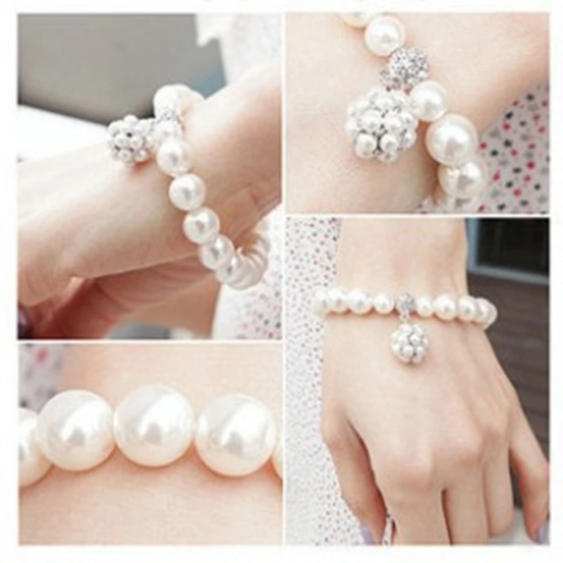 2019 New Fashion Accessories Punk Wild Woman Pearl Ball Noble Personality Elastic Bracelet 28 Grams
2019 New Fashion Accessories Punk Wild Woman Pearl Ball Noble Personality Elastic Bracelet 28 Grams