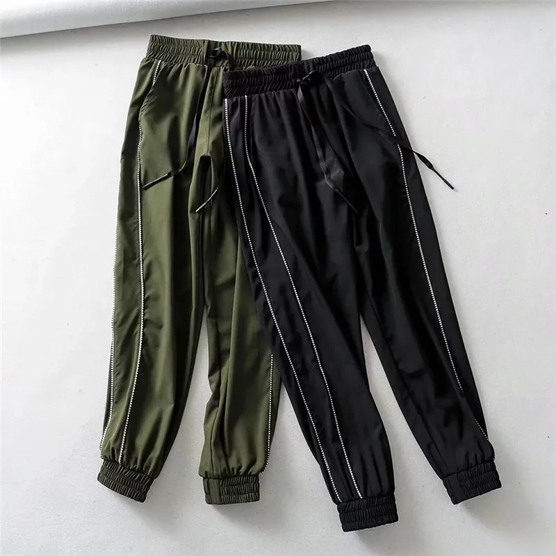 Autumn Women's Sweatpants And Joggers Patchwork Striped Sweat Pants New Spring High Waist Casual Pants Trousers
Autumn Women's Sweatpants And Joggers Patchwork Striped Sweat Pants New Spring High Waist Casual Pants Trousers