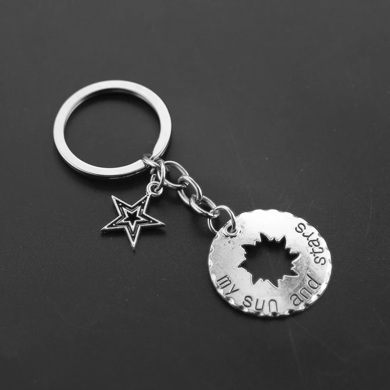 1par Game of Thrones sol estrella luna collar vida colgante plata regalo joyería