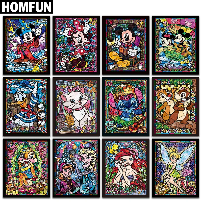 HOMFUN Full Square/Round Drill 5D DIY Diamond Painting "Cartoon characters" 3D Embroidery Cross Stitch 5D Rhinestone Decor
HOMFUN Full Square/Round Drill 5D DIY Diamond Painting "Cartoon characters" 3D Embroidery Cross Stitch 5D Rhinestone Decor