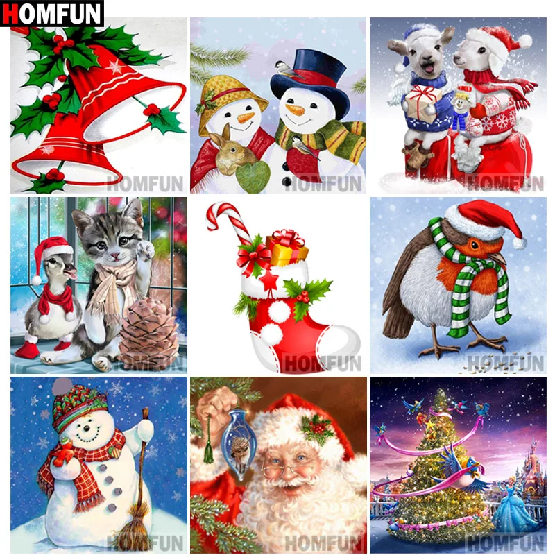 HOMFUN Christmas Card Gift Full Square/Round Drill 5D DIY Diamond Painting 3D Embroidery Cross Stitch 5D Home Decor A14455
HOMFUN Christmas Card Gift Full Square/Round Drill 5D DIY Diamond Painting 3D Embroidery Cross Stitch 5D Home Decor A14455