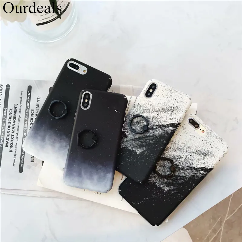 Ourdeals Simple Literary Marble Phone Case For iphone XS MAX XR 6 6s 8 7plus Ring Bracket PC Hard Shell All Inclusive Back Case
Ourdeals Simple Literary Marble Phone Case For iphone XS MAX XR 6 6s 8 7plus Ring Bracket PC Hard Shell All Inclusive Back Case