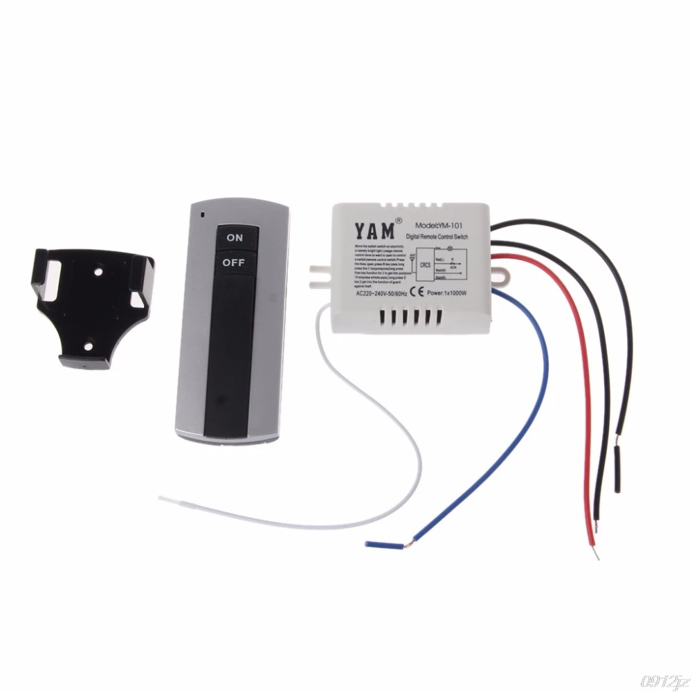 Wireless 1 Channel ON/OFF Lamp Remote Control Switch Receiver Transmitter New Drop ship Dls HOmeful
Wireless 1 Channel ON/OFF Lamp Remote Control Switch Receiver Transmitter New Drop ship Dls HOmeful