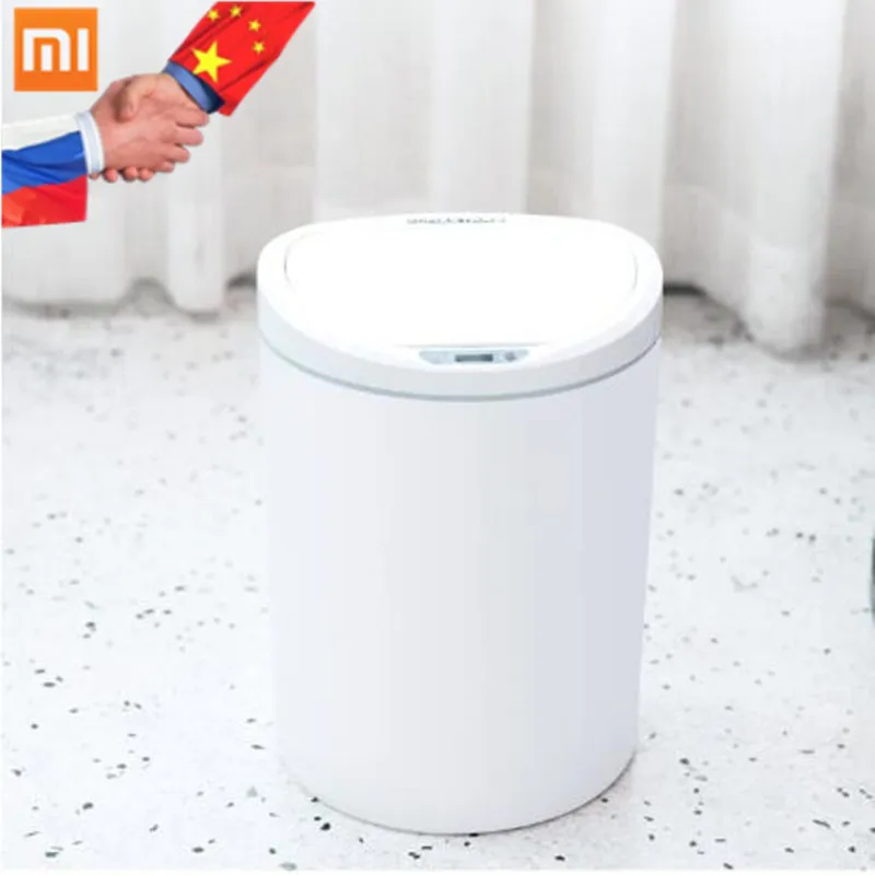 Xiaomi Mijia NINESTARS Smart Trash Can Motion Sensor Auto Sealing LED Induction Cover Touchless Trash 10.L Mi Home Ashcan Bins
Xiaomi Mijia NINESTARS Smart Trash Can Motion Sensor Auto Sealing LED Induction Cover Touchless Trash 10.L Mi Home Ashcan Bins
