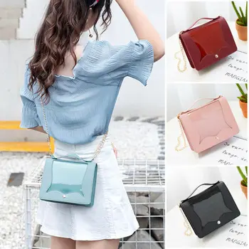 Fashion Women's Small Mini Flap Patchwork Hasp Metal Chain Belt Crossbody Handbag Tote Messenger Bag Purse Crossbody Bags
Fashion Women's Small Mini Flap Patchwork Hasp Metal Chain Belt Crossbody Handbag Tote Messenger Bag Purse Crossbody Bags