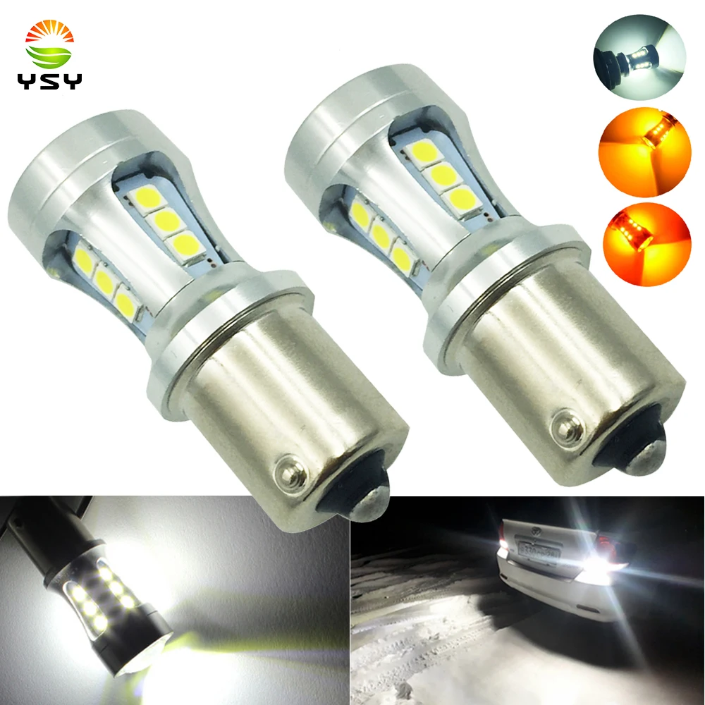 2x1156 BA15S 1157 BAY15D Светодиодные лампы P21/5 Вт 18SMD 3030 фонари заднего хода автомобиля стоп-Хвост стоп-сигнал Задний сигнал поворота Красный Янтарный Белый
2x1156 BA15S 1157 BAY15D Светодиодные лампы P21/5 Вт 18SMD 3030 фонари заднего хода автомобиля стоп-Хвост стоп-сигнал Задний сигнал поворота Красный Янтарный Белый