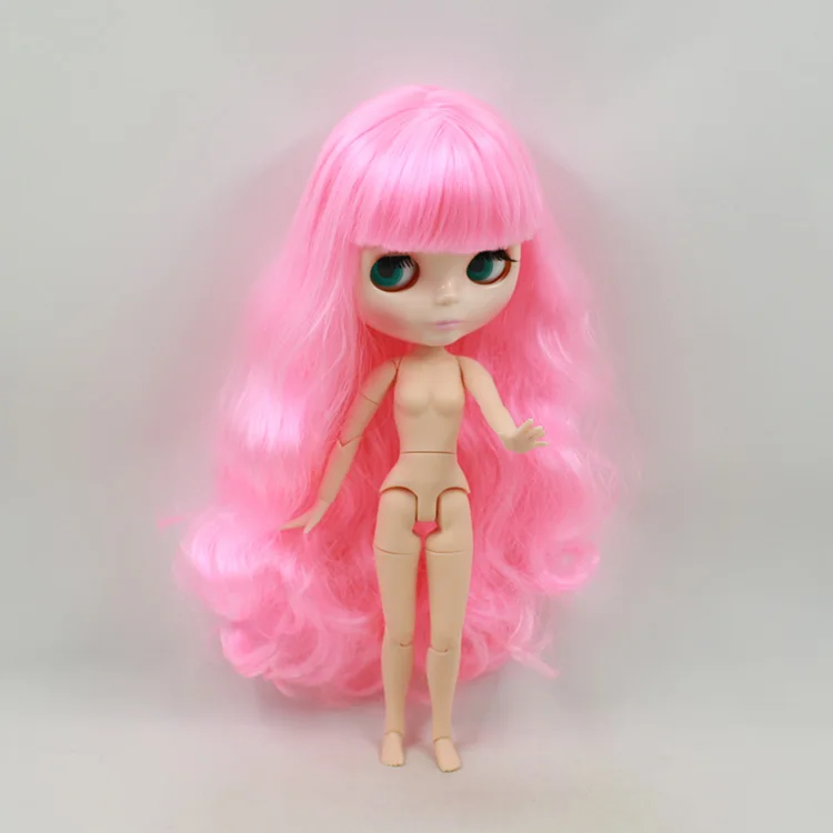 Blyth doll joint body pink long hair with bangs 12 fashion doll DIY bjd blyth dolls for girls
Blyth doll joint body pink long hair with bangs 12 fashion doll DIY bjd blyth dolls for girls