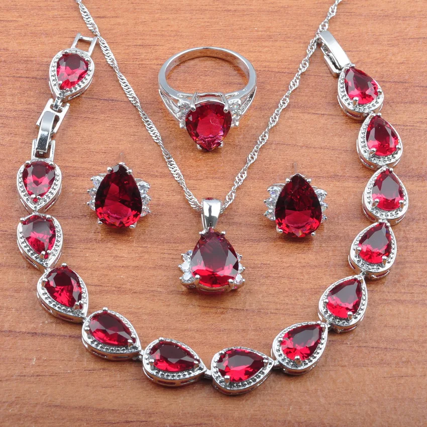 Natural Australian Rose Red Zirconia 925 Sterling Silver Dubai Gold Jewelry Set For Women Wedding Jewelry Best Gift JS0257
Natural Australian Rose Red Zirconia 925 Sterling Silver Dubai Gold Jewelry Set For Women Wedding Jewelry Best Gift JS0257