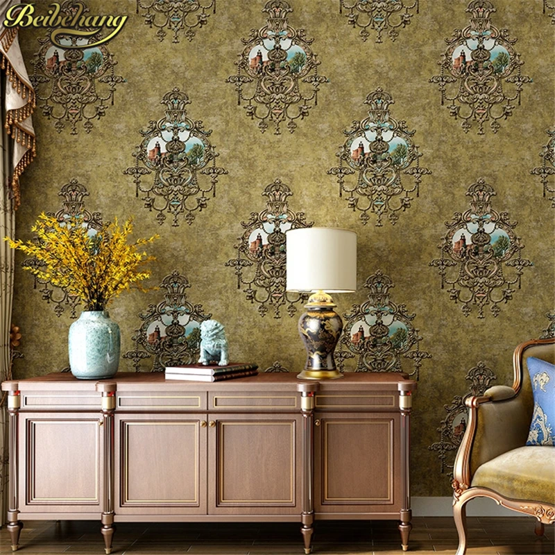 beibehang European wallpaper luxury retro American wallpapers living room bedroom TV background red coffee wall paper roll home
beibehang European wallpaper luxury retro American wallpapers living room bedroom TV background red coffee wall paper roll home