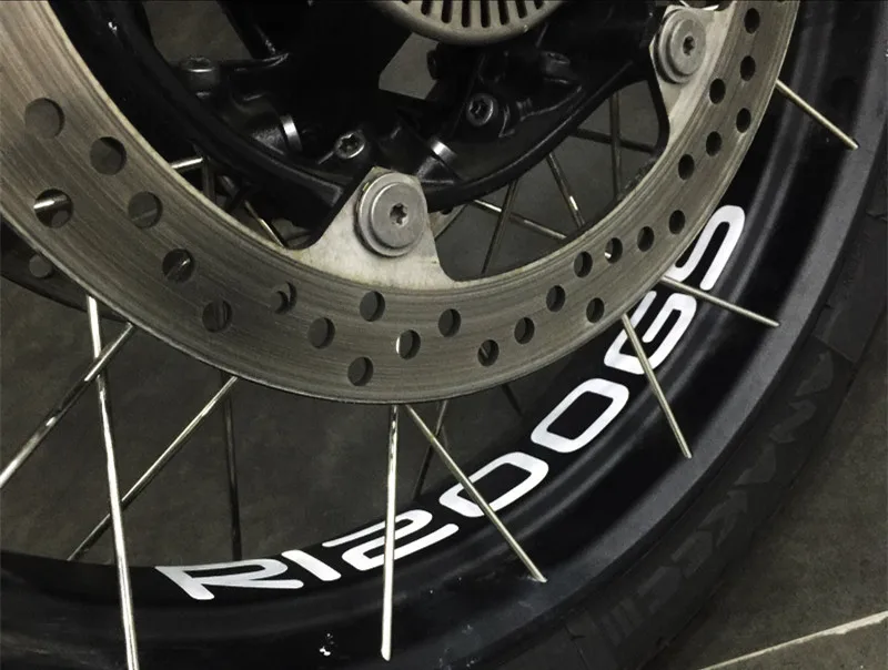 2PCS Car Styling Sticker Decals GS Racing Motorcycle Wheel Stickers for R1200GS ADV Motorrad Adventure 
2PCS Car Styling Sticker Decals GS Racing Motorcycle Wheel Stickers for R1200GS ADV Motorrad Adventure