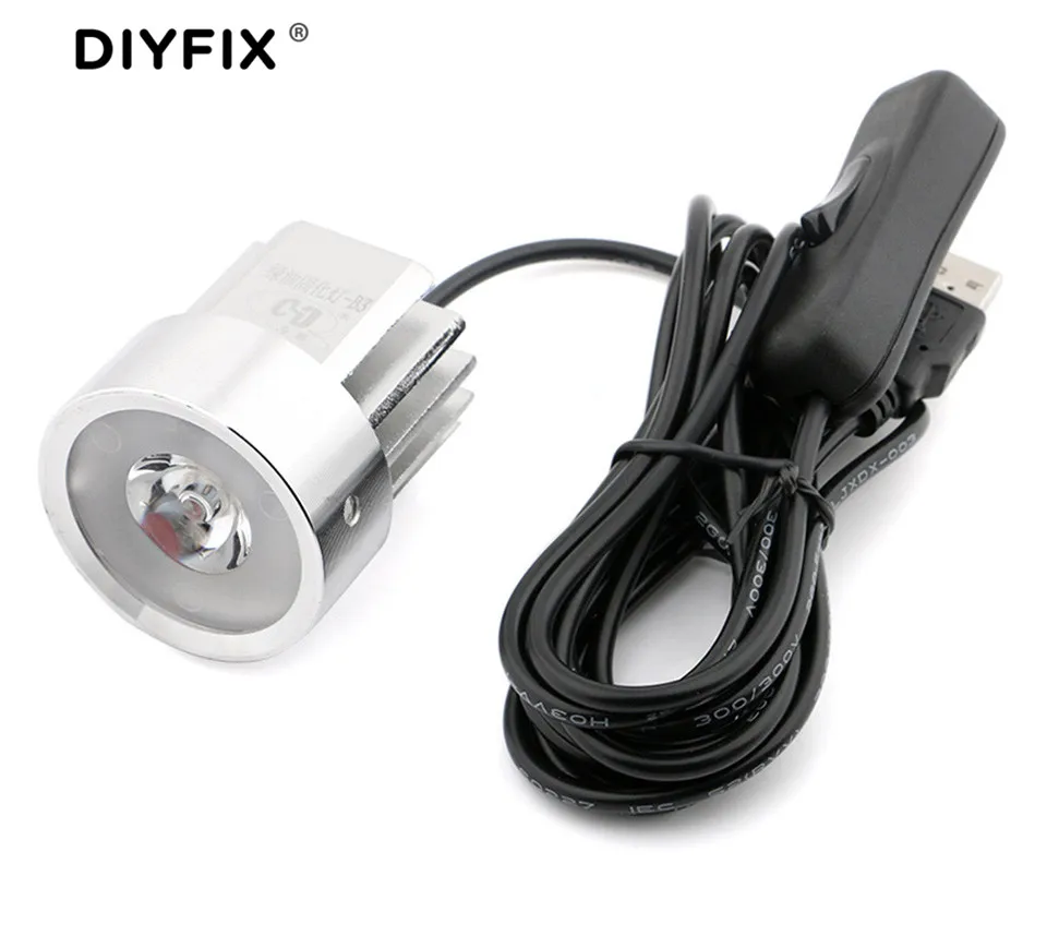DIYFIX UV Lamp Green Oil Fast Curing Light for Mobile Phone Logic Board CPU NAND Chip Repair Tool LED Light USB Ultraviolet 5V
DIYFIX UV Lamp Green Oil Fast Curing Light for Mobile Phone Logic Board CPU NAND Chip Repair Tool LED Light USB Ultraviolet 5V