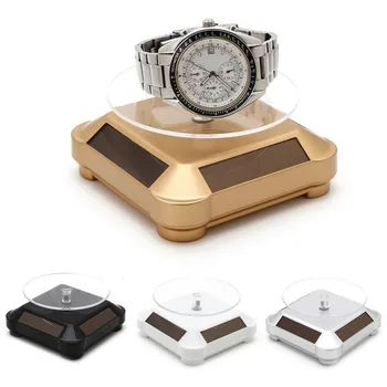 Double-Use Solar Power 360 Rotating Display Stand Table Watch Stand Display Solar Power Jewelry Display Stand
Double-Use Solar Power 360 Rotating Display Stand Table Watch Stand Display Solar Power Jewelry Display Stand