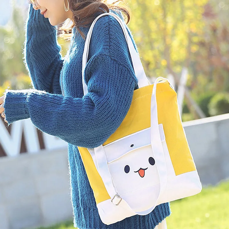 Hazy Beauty Cartoon Single Shoulder Printing Shopping Bag White Red Woman Crossbody Canvas Cloth Bag Girls Book Cotton Bags Blue
Hazy Beauty Cartoon Single Shoulder Printing Shopping Bag White Red Woman Crossbody Canvas Cloth Bag Girls Book Cotton Bags Blue