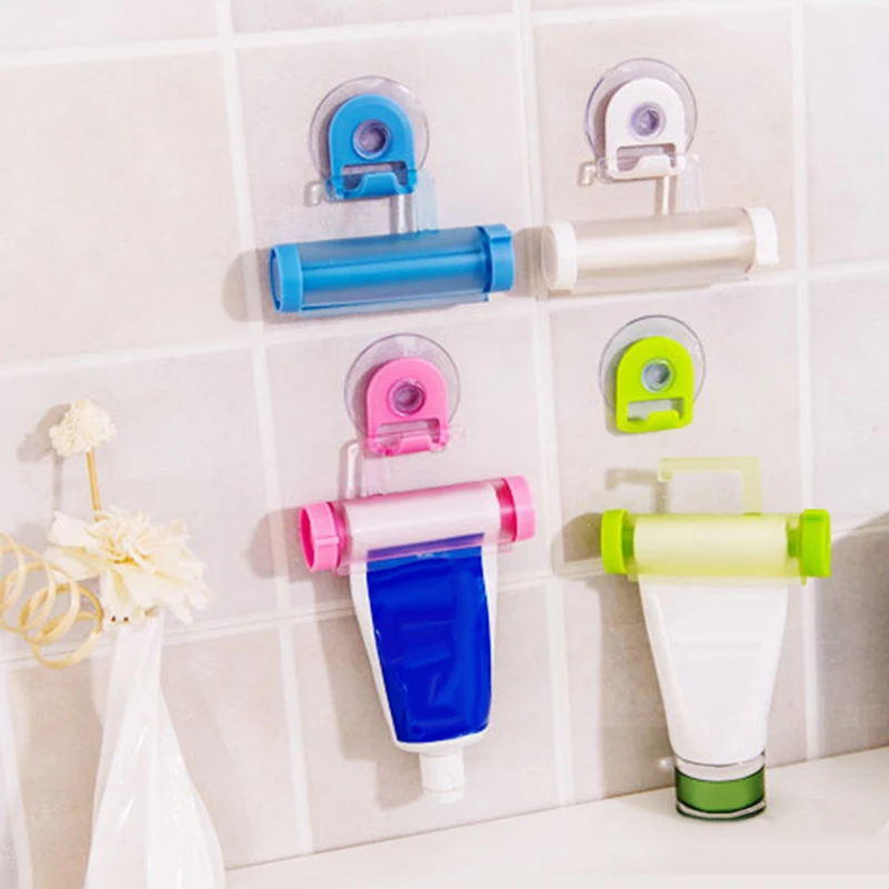 Creative New Plastic Rolling Tube Squeezer Toothpaste Dispenser Sucker Holder Dental Cream Bathroom Manual Syringe Dispenser
Creative New Plastic Rolling Tube Squeezer Toothpaste Dispenser Sucker Holder Dental Cream Bathroom Manual Syringe Dispenser