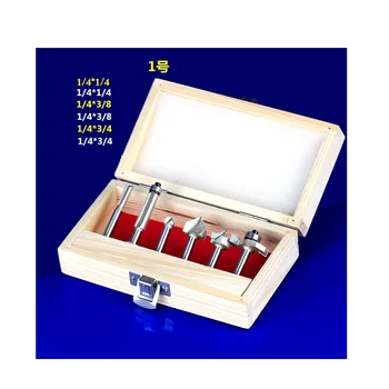 6PCS/Set 1/4 Shank 6.35mm Tungsten Carbide Router Bit Set Slotting knife Milling Cutter Trimming Knife
6PCS/Set 1/4 Shank 6.35mm Tungsten Carbide Router Bit Set Slotting knife Milling Cutter Trimming Knife