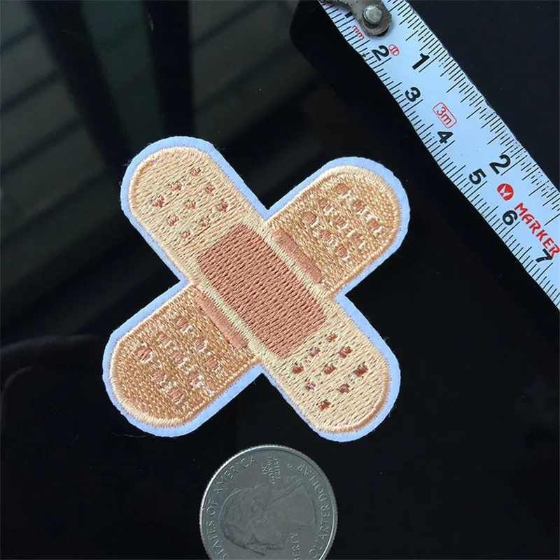Bandage Embroidery Patch for Clothes Ironing on Stickers Biker Patch Sewing Applique for Jacket Jeans Shoes Backpack Badges
Bandage Embroidery Patch for Clothes Ironing on Stickers Biker Patch Sewing Applique for Jacket Jeans Shoes Backpack Badges